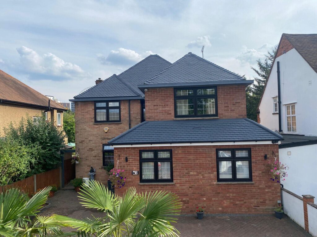 Coated roof by roof coating company