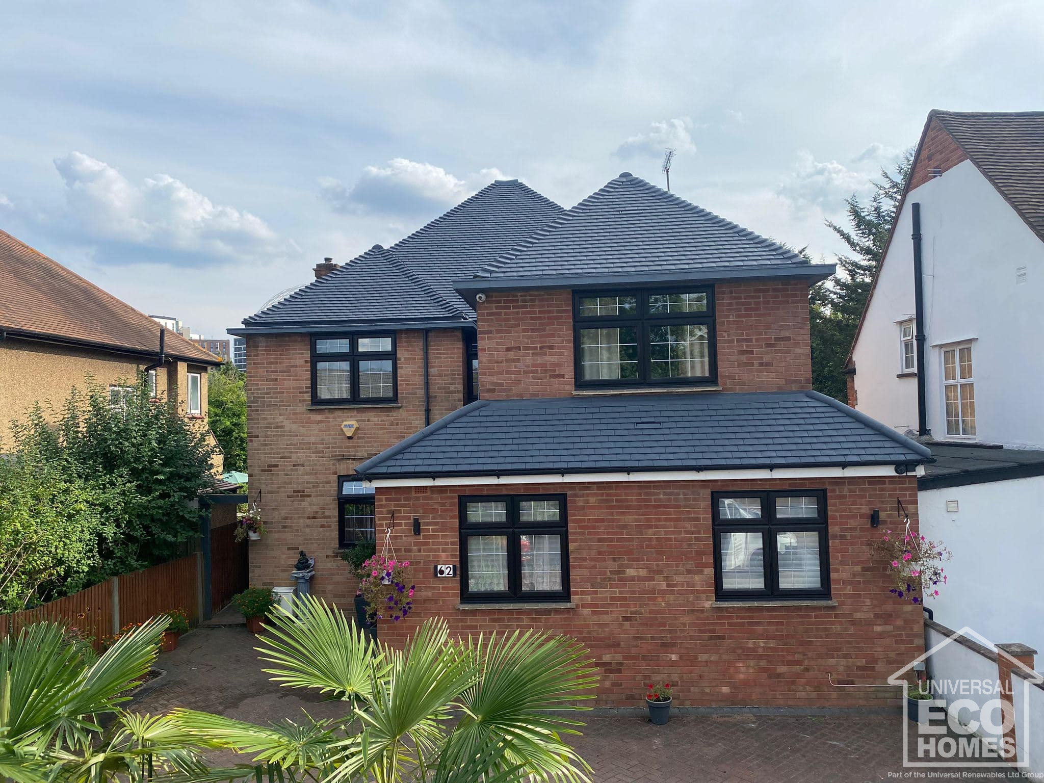 Coated roof by roof coating company