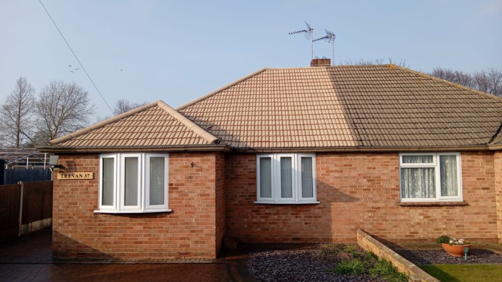 House roof cleaning in Essex by Universal Eco Homes