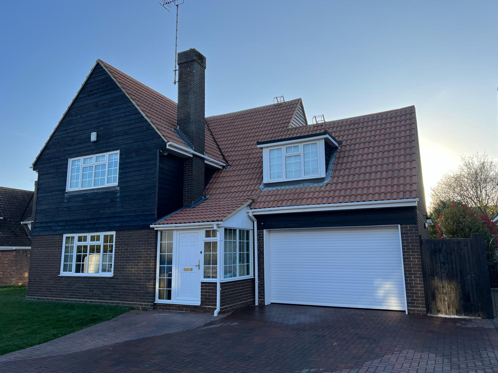 Finished house roof cleaning by Universal Eco Homes