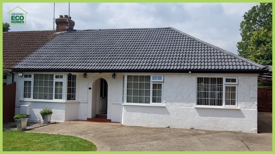 Driveway cleaning company, nice home with clean driveway