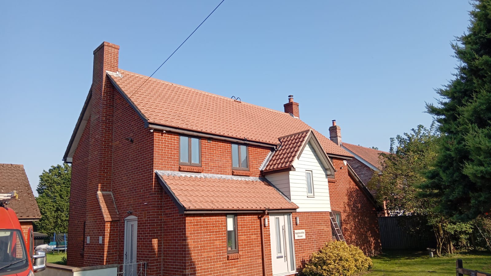 Clean roof of a house in Essex after Universal Eco Homes visit