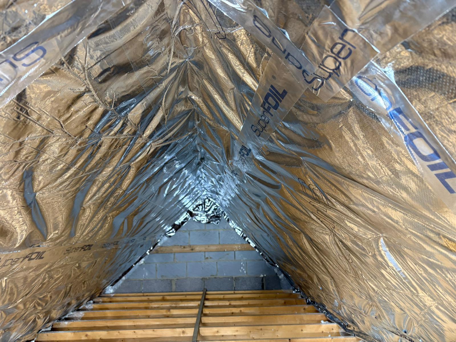 Superfoil Loft Insulation by Universal Eco Homes