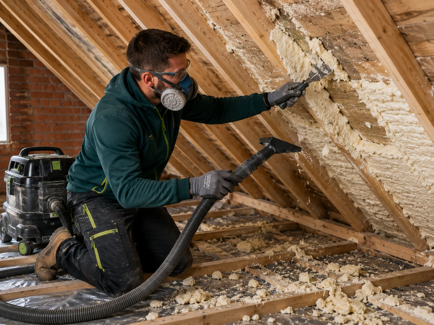 Loft Spray Foam Removal Company Universal Eco Homes
