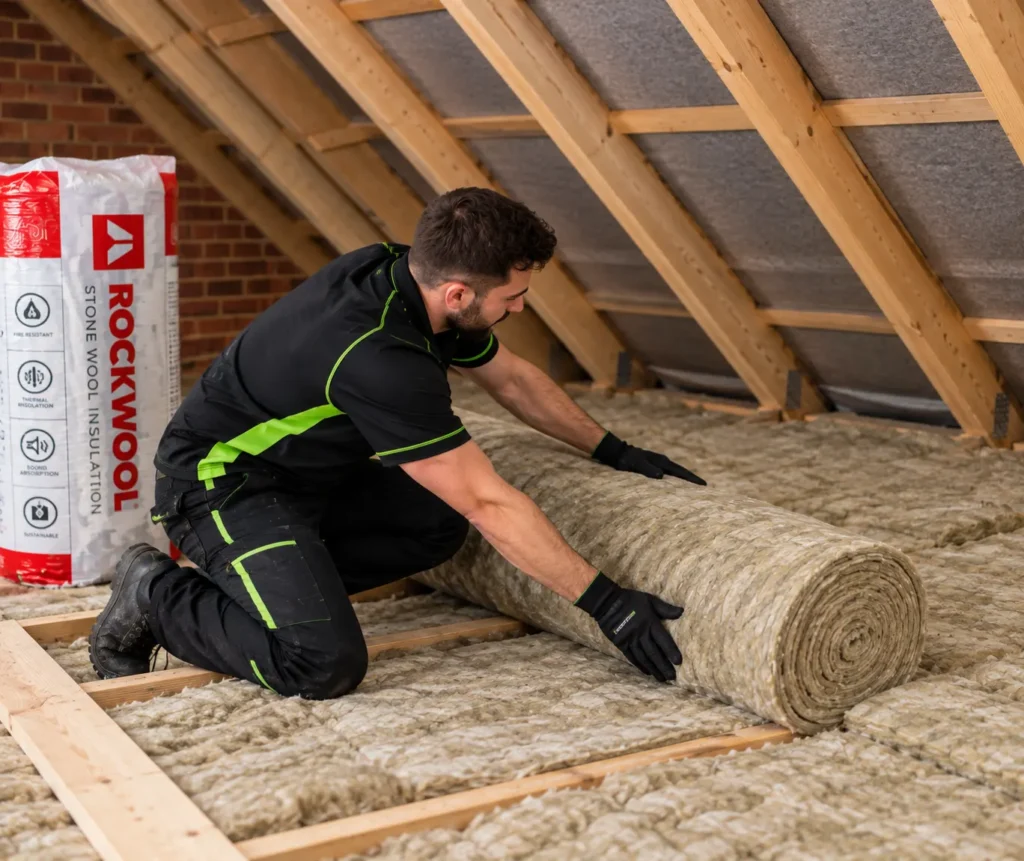 Rockwool Loft Insulation Installer Universal Eco Homes