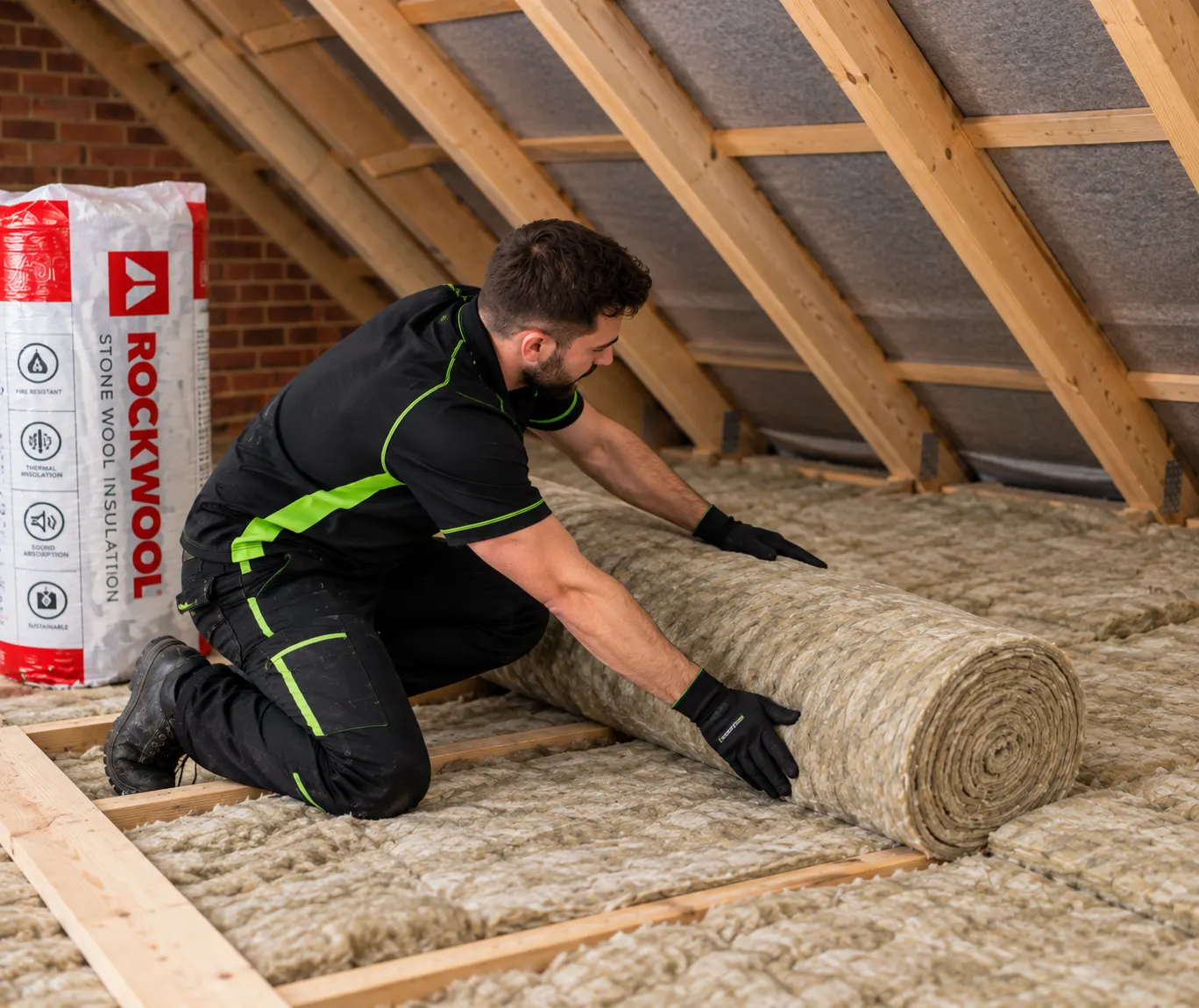 Rockwool Loft Insulation Installer Universal Eco Homes