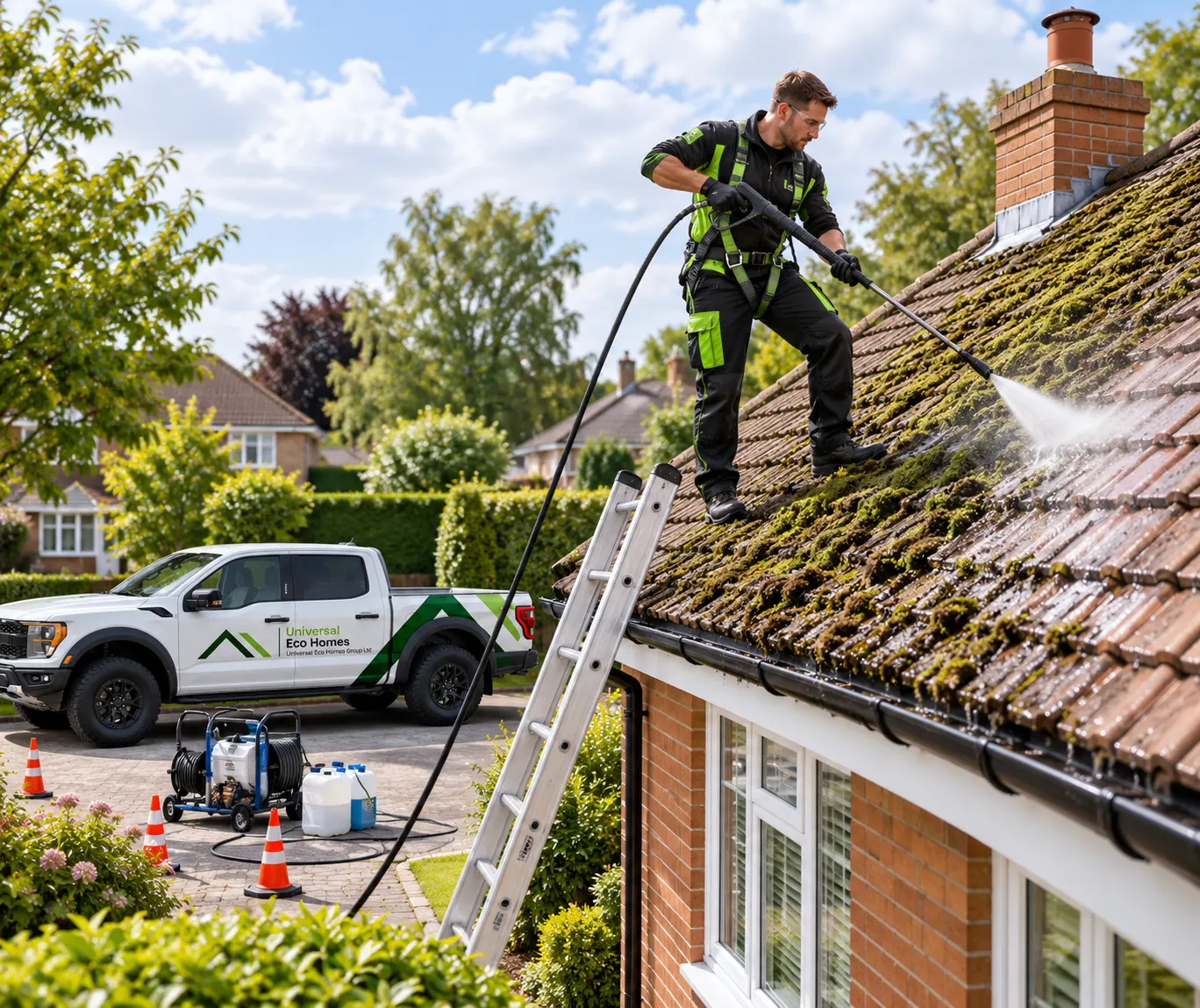 Roof Moss Cleaning Company Universal Eco Homes