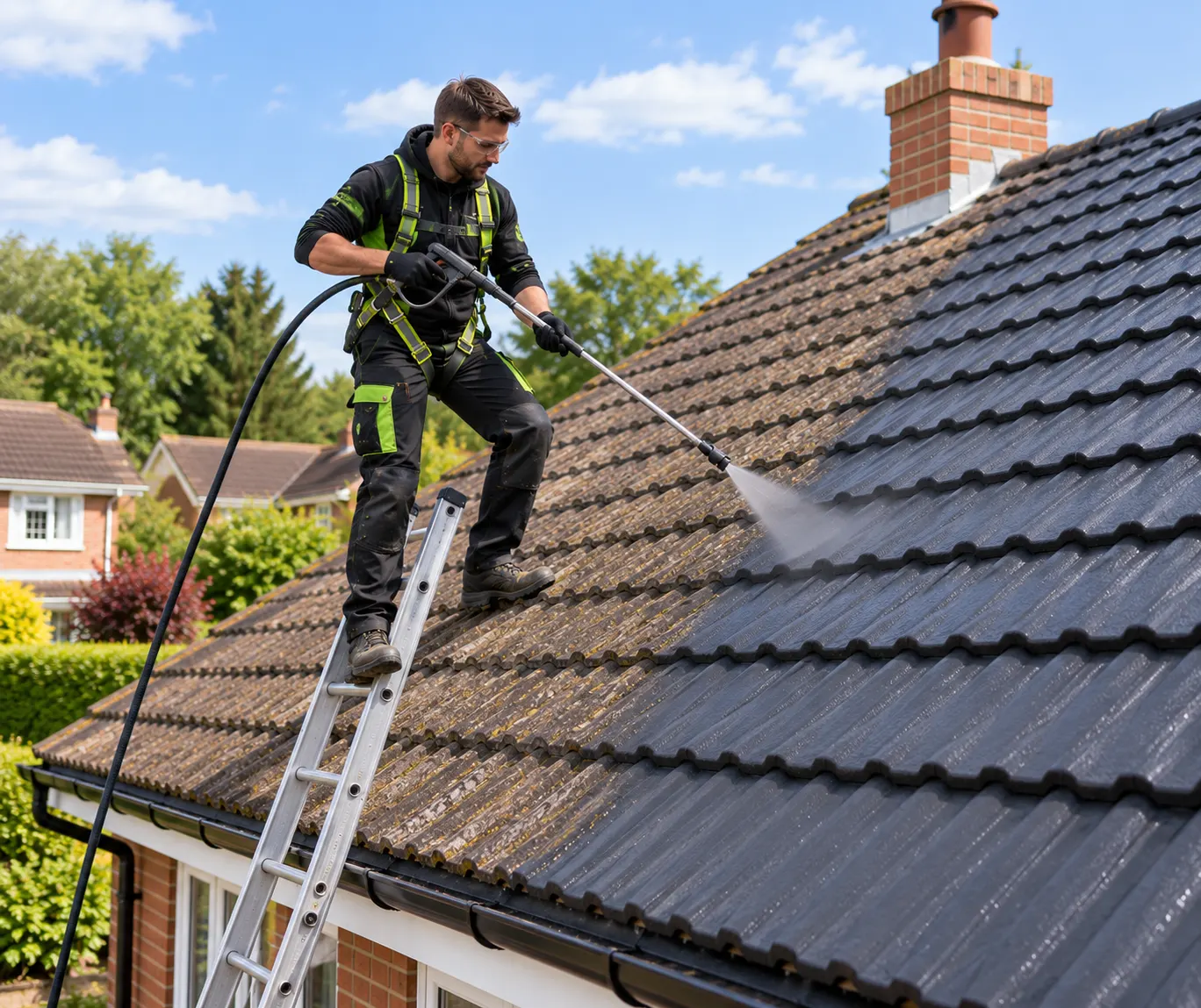 Roof Tile Painting and Coating Company Universal Eco Homes