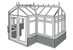 P Shape Conservatory Roof Insulation.png