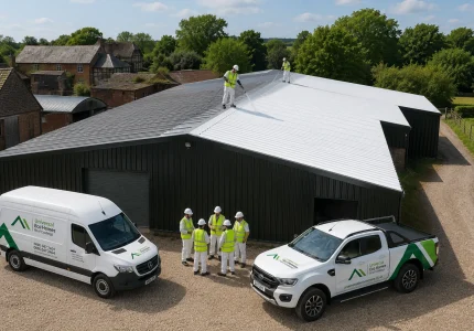 Commercial Roof Coating and Cleaning