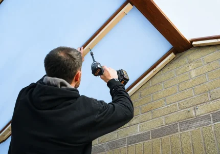 Conservatory Roof Insulation Second Step Wooden Batten Frame Installation