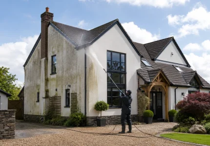 Exterior Wall Biocide Treatment Essex