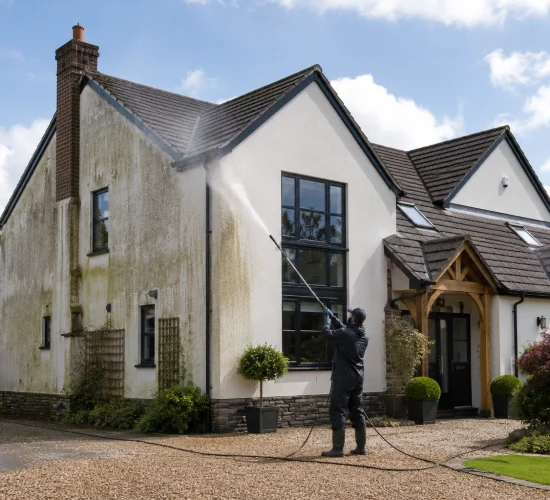 Exterior Wall Biocide Treatment Essex