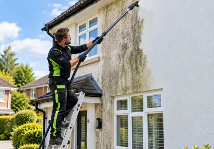 Exterior Wall Cleaning Painting and Coating Universal Eco Homes
