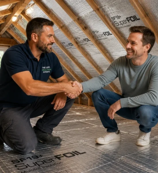 Happy Customer Loft Insulation Installers Essex