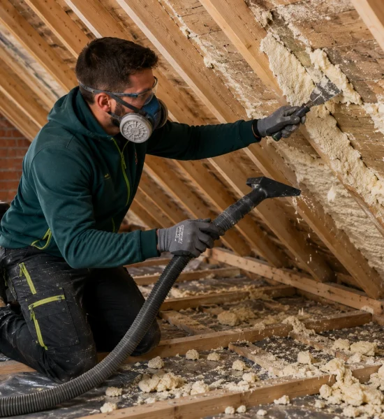 Loft Spray Foam Removal Company Universal Eco Homes