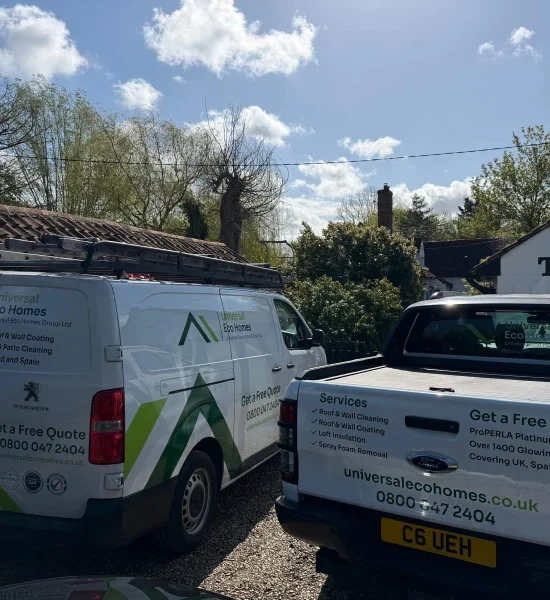 Louie Spence Property House Cottage Exterior Wall Facade Coating Painting and Cleaning in Essex by Universal Eco Homes (5)