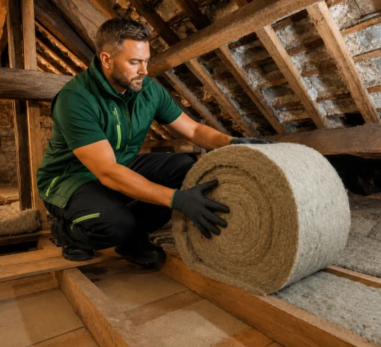 Rockwool Loft Insulation Fitters Universal Eco Homes