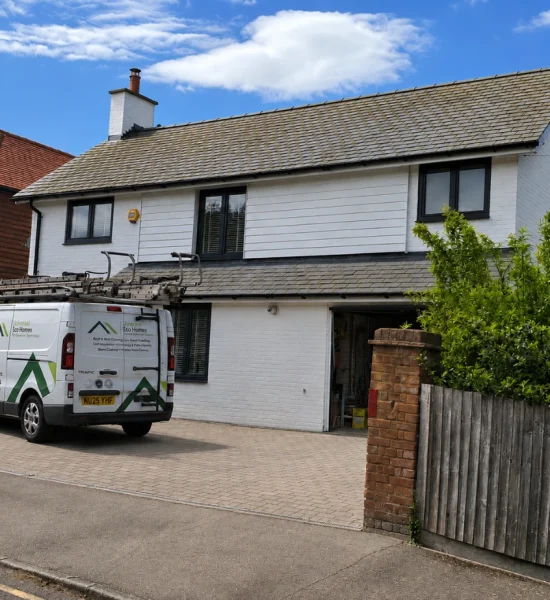 Roof Tile Cleaning Biocide Treatment and ProPERLA Clear Coating Essex by Universal Eco Homes Group UK (3)