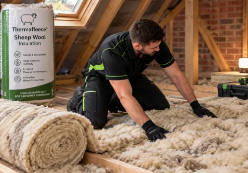 Sheep Wool Natural Loft Insulation Installer Universal Eco Homes
