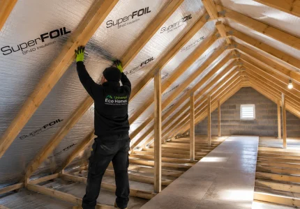 SuperFOIL Multifoil Foil Loft Rafter Wall Floor Insulation Essex Suffolk Norfolk Kent