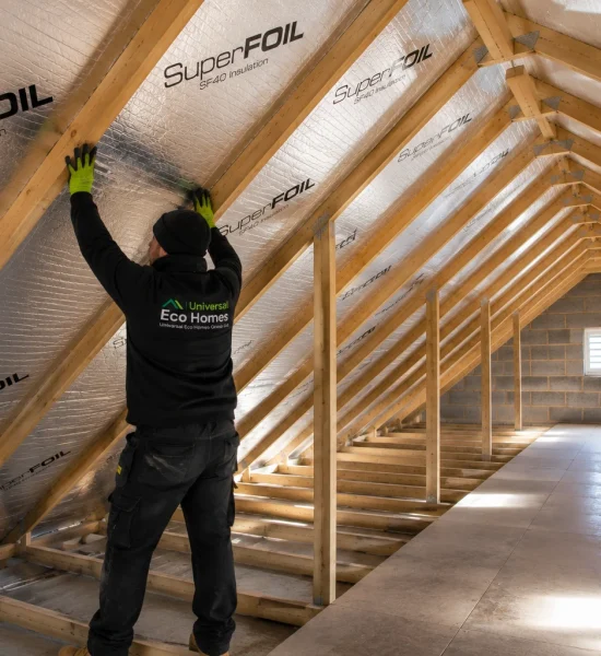 SuperFOIL Multifoil Foil Loft Rafter Wall Floor Insulation Essex Suffolk Norfolk Kent