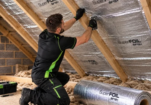 SuperFOIL Multilayer Foil Loft Insulation Installer Universal Eco Homes