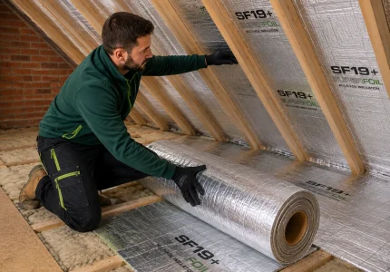 SuperFoil SF19+ Foil Insulation Installers Fitters Universal Eco Homes